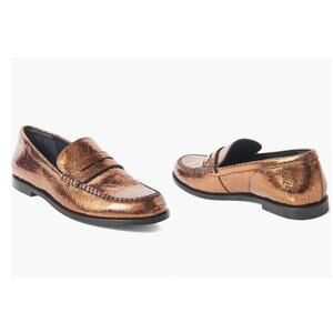 NWT Free People Blanket Stitch Loafers